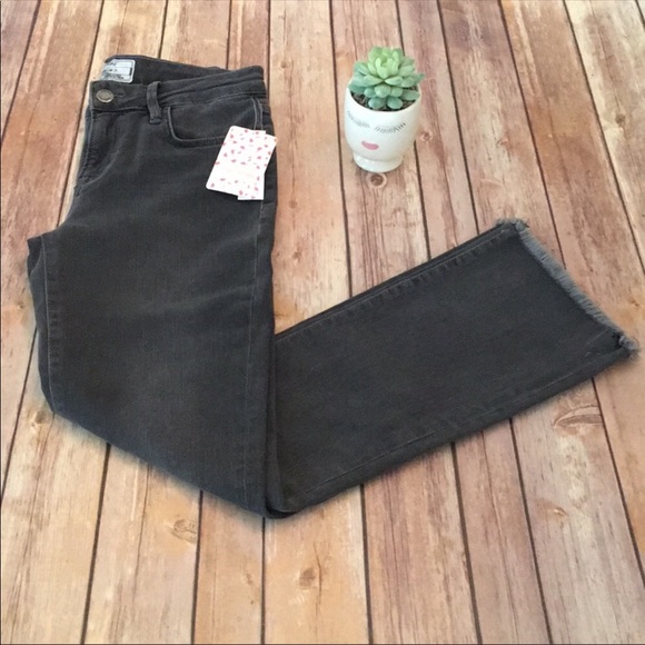 Free People Denim - NWT Free People straight crop jean size 29